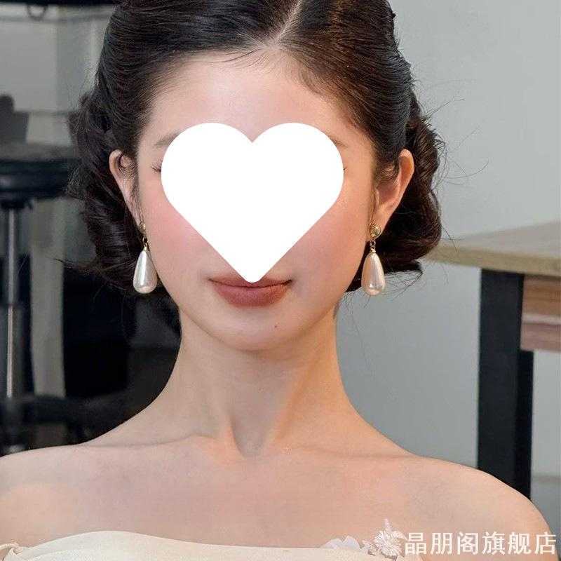 韩式高级感仿珠满天星颈饰新娘婚纱项链抹胸礼服婚礼造型配饰