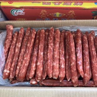 广西名香园爽爽香腊肠广式咸香螺蛳粉专用炒饭商用广味香肠一整箱