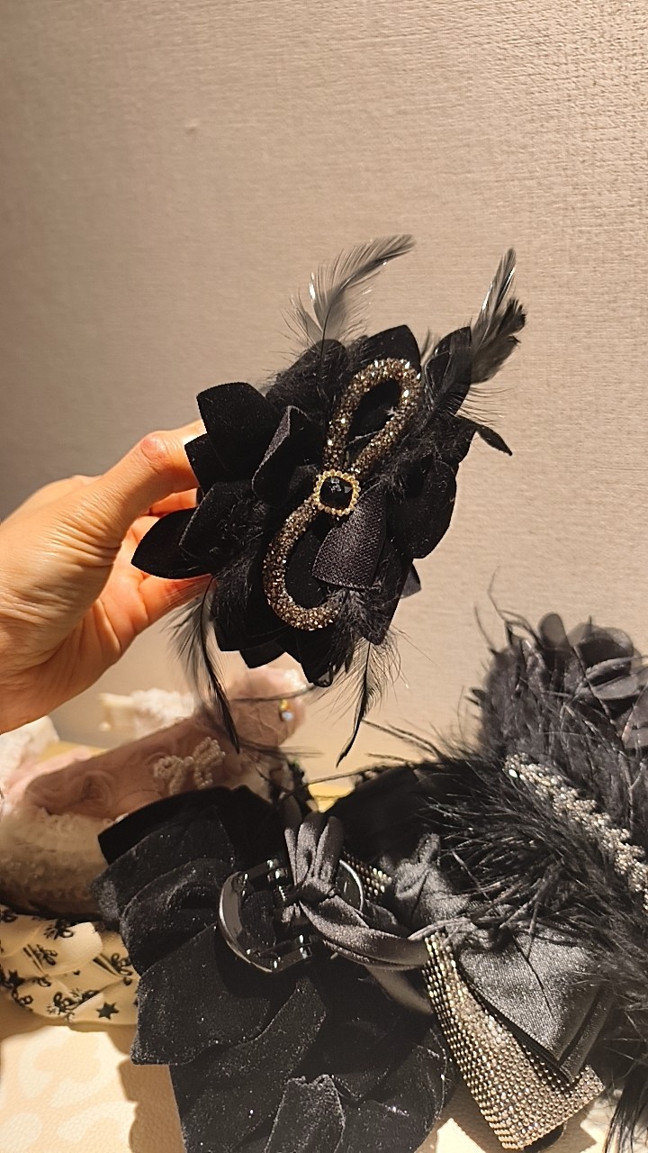 鲨鱼夹：黑色蝴蝶结抓夹女高级感发夹简约夹子头饰发饰,饰品/流行首饰/时尚饰品新,发饰,淘宝优惠券,粉丝福利购,淘宝优惠卷