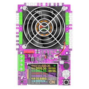 炬为wifi联网智能电子负载测试仪电池容量内阻检测电瓶 充放电40A