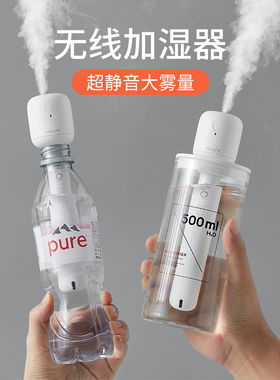 JISULIFE Portable Air Humidifier Aroma Diffuser USB Silent