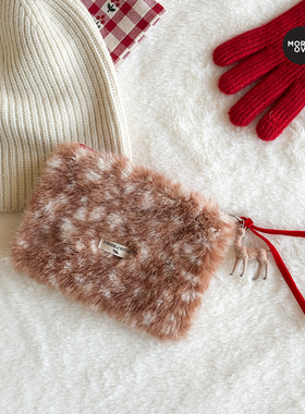 Moreover随身迷你化妆包零钱包首饰内胆包挂小样包新年礼物