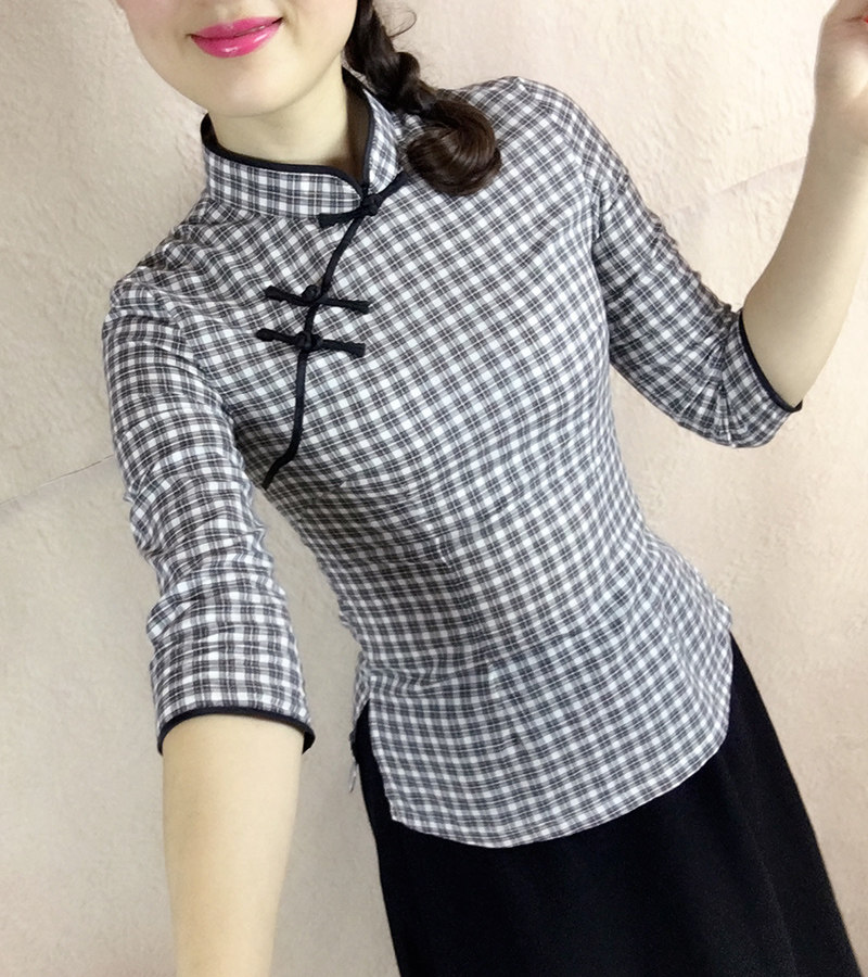 Spring and summer new pattern Republic of wind Retro literature frog Women's wear Chinese style Self cultivation Show thin Improvement Dress shirt Tea servicein the Women's clothing/Boutique , Costume/National costume/Stage costumes , Costume/Chinese clothing , Jacket  category - from Buy2taobao.com to provide professional Taobao agent buy service