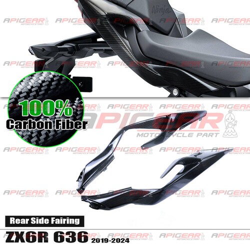 AD川崎ZX-6R碳纤维后尾侧板24年