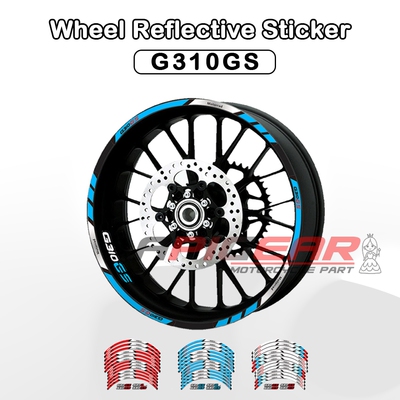G310GS轮毂反光贴花17寸