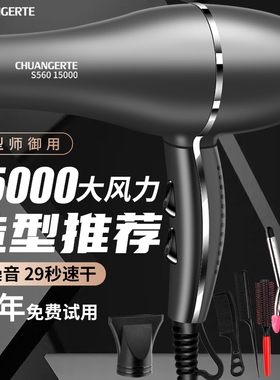 德国发廊3000w大功率吹风机