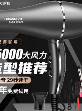 德国发廊3000w大功率吹风机