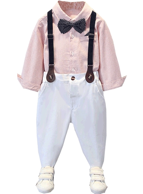 抓周礼服男童夏季小西装