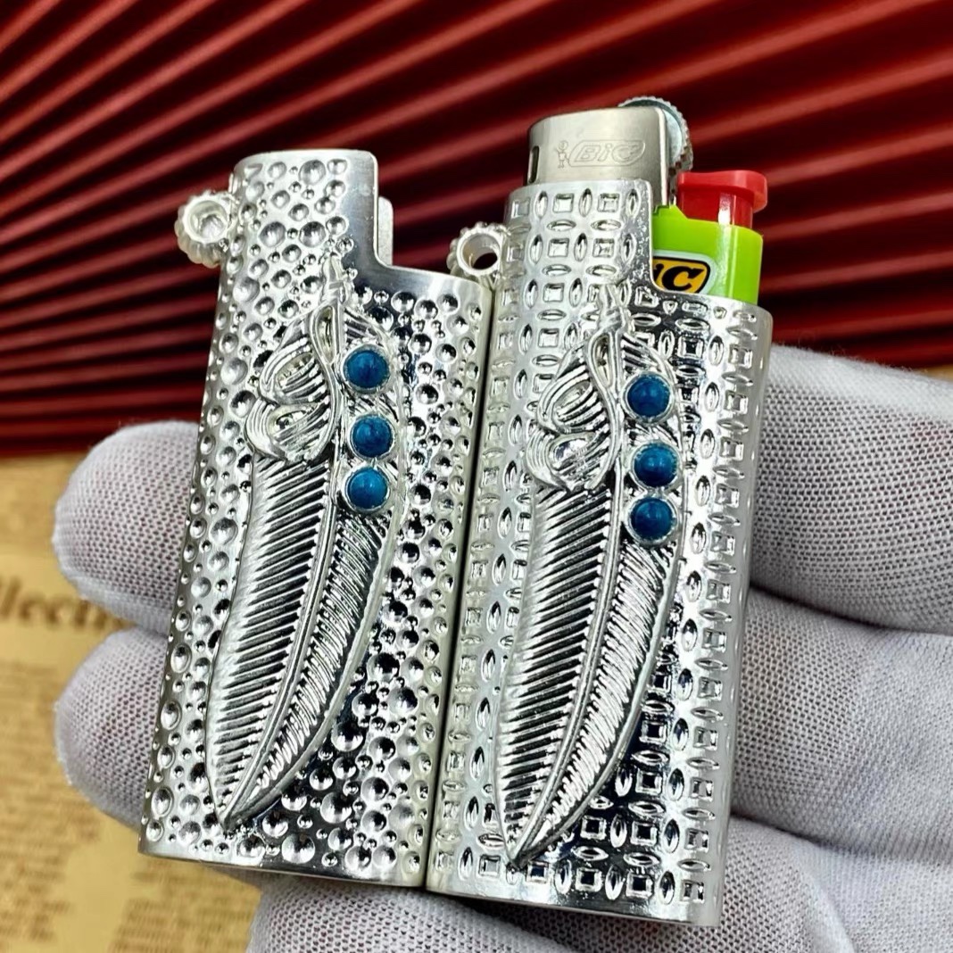 比克J5陨石坑羽毛套壳款气体