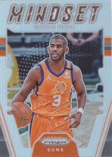 NBA帕尼尼球星卡Prizm2122特卡Mindset银折凑套#6克里斯保罗