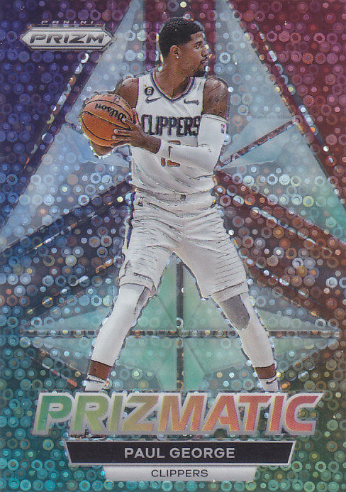 NBA球星卡Prizm2223棱镜特卡Prizmatic凑套泡泡折#14保罗乔治