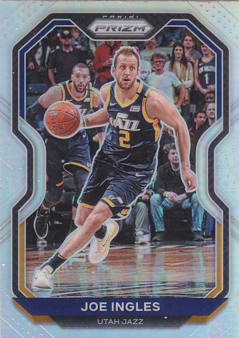 nba球星卡帕尼尼2021prizm普卡银折凑套#243乔英格尔斯