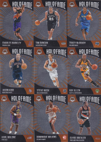 nba球星卡名人堂马赛克凑套