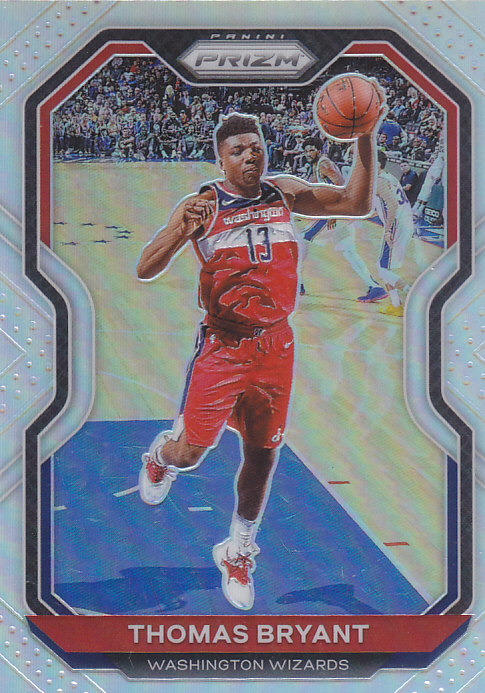 NBA球星卡帕尼尼2021Prizm普卡银折凑套#76托马斯布莱恩特