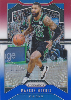 NBA帕尼尼球星卡Prizm1920普卡三色折射凑套#46马库斯-莫里斯