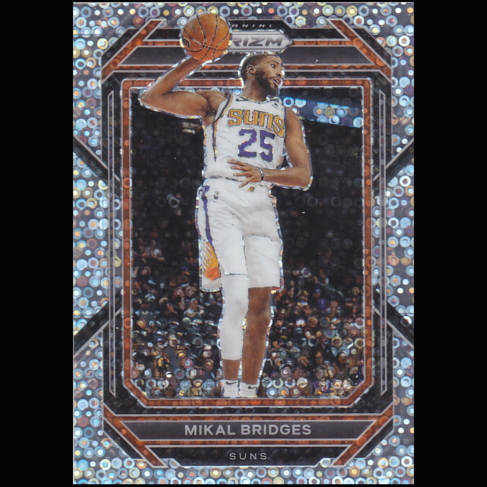 NBA球星卡2223Prizm普卡泡泡折射凑套#120米卡尔布里奇斯