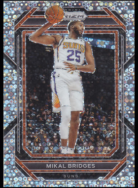 NBA球星卡2223Prizm普卡泡泡折射凑套#120米卡尔布里奇斯
