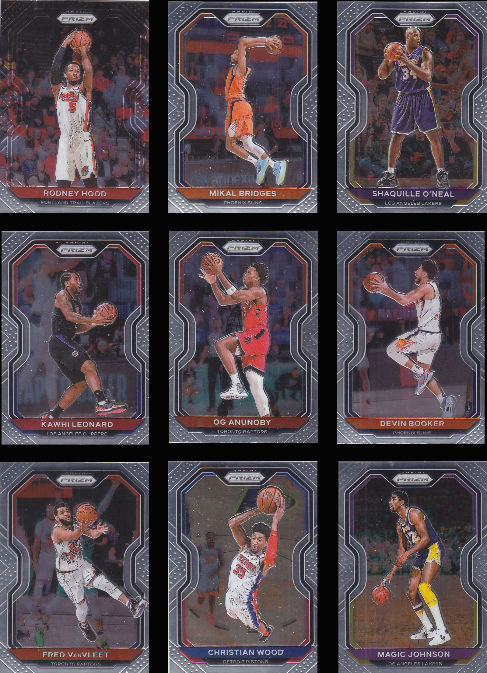 nba帕尼尼球星卡prizm2021