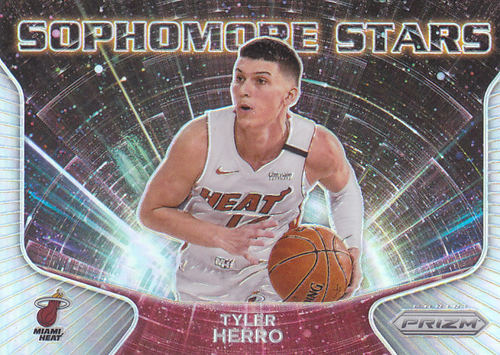 NBA球星卡Prizm2021特卡Sophomore Stars银折凑套#2泰勒希罗