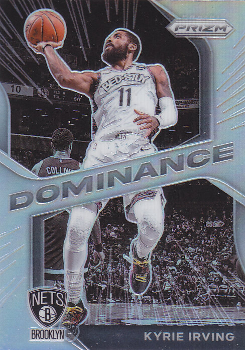 NBA球星卡2021Prizm统治特卡银折#16凯里欧文