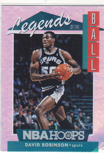 NBA球星卡帕尼尼1819Hoops传奇特卡#2大卫罗宾逊