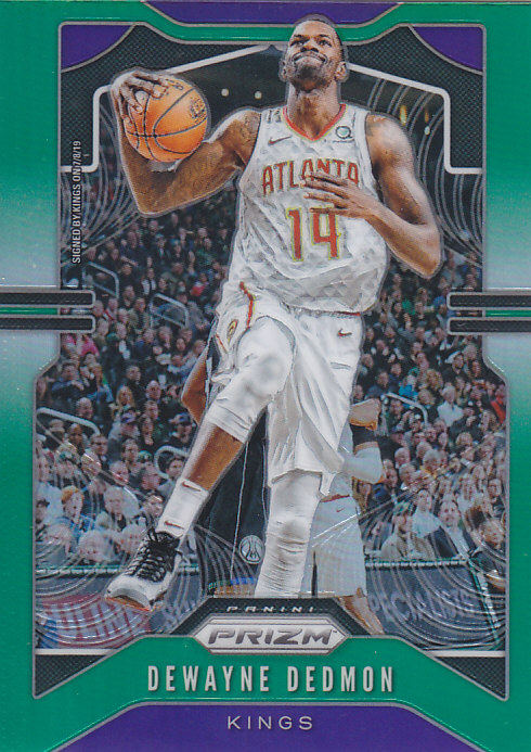 nba球星卡帕尼尼1920prizm普卡绿折射#37德维恩-戴德蒙