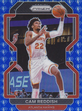 NBA球星卡2122Prizm普卡75周年蓝钻折射凑套#21雷迪什