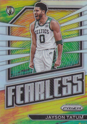 NBA球星卡Prizm2223特卡银折Fearless凑套#11塔图姆