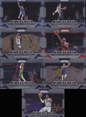 NBA帕尼尼球星卡Prizm2122宽屏特卡WideScreen凑套