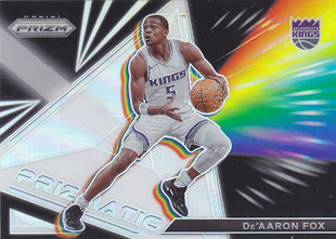 NBA球星卡Prizm2122棱镜特卡Prizmatic银折凑套#24福克斯