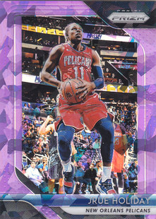 NBA球星卡panini1819Prizm普卡紫碎冰折149编凑套 霍勒迪 137朱
