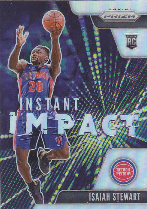 NBA球星卡2021Prizm特卡Instant Impact新秀银折凑套#22斯图尔特
