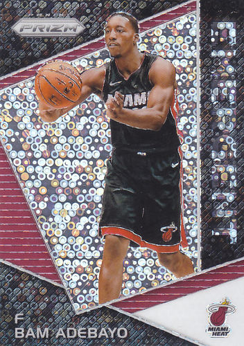 NBA球星卡1718Prizm新秀Emergent特卡泡泡折凑套阿德巴约