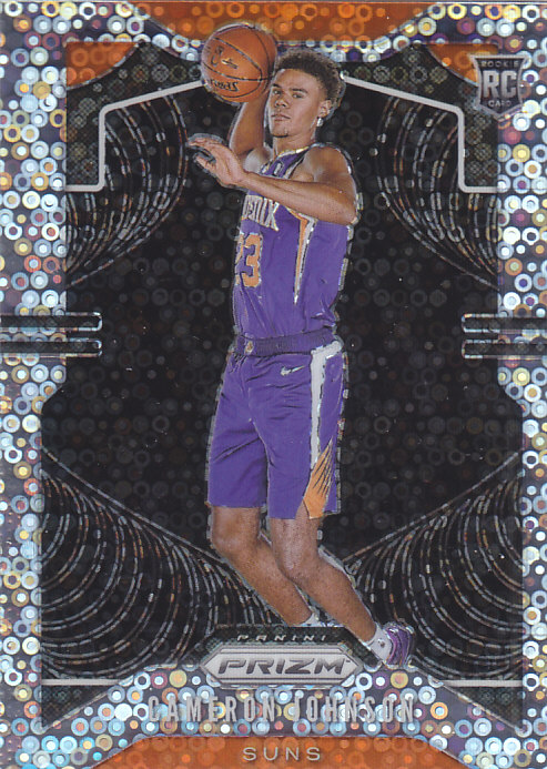 NBA球星卡Prizm1920普卡新秀泡泡折射变化版凑套#257卡梅隆约翰逊