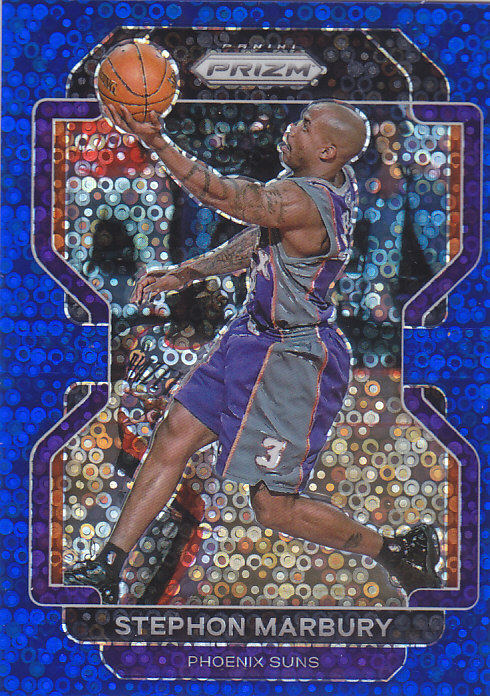 NBA球星卡2122Prizm普卡蓝泡泡折射150编凑套#277马布里