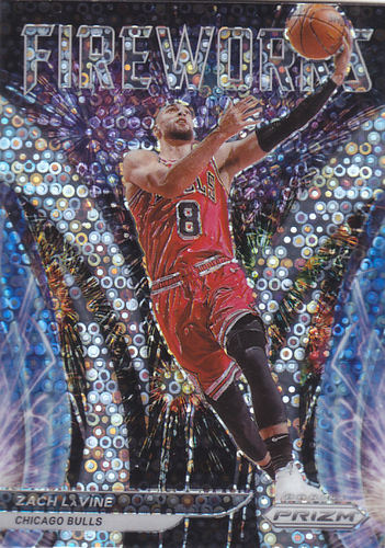 NBA球星卡Prizm2122特卡Fireworks凑套泡泡折#20拉文