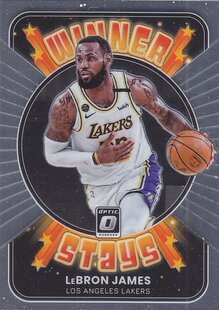 NBA球星卡2122Optic特卡WinnerStays凑套#3勒布朗詹姆斯