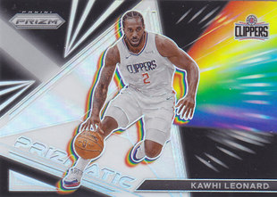 NBA球星卡Prizm2122棱镜特卡Prizmatic银折凑套#6莱昂纳德