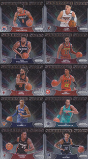 NBA帕尼尼球星卡Prizm2021特卡Sophomore Stars凑套