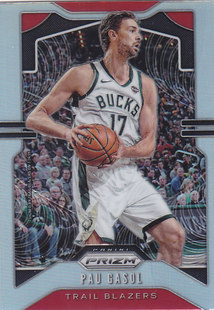 NBA球星卡panini1920Prizm普卡银折凑套 加索尔 233保罗