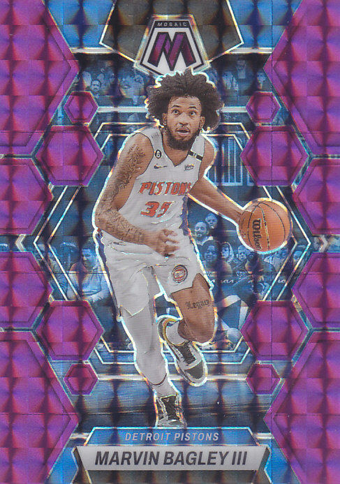 nba球星卡2223mosaic紫折99编马赛克凑套#56马文巴格利
