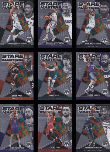 NBA球星卡2122Mosaic凝视特卡马赛克凑套