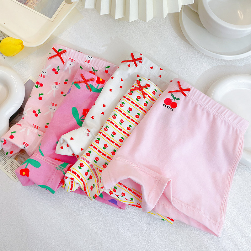 儿童内裤女童纯棉平角短裤小女孩宝宝四角裤不夹屁屁抗菌透气底裤,童装/婴儿装/亲子装,内裤,淘宝优惠券,粉丝福利购,淘宝优惠卷