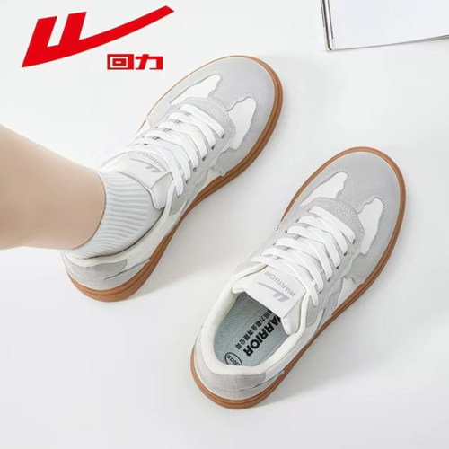 回力女鞋男鞋德训鞋秋季低帮帆布鞋女新款厚底百搭小众休闲板鞋子
