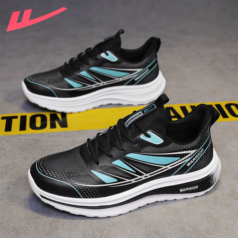 回力男鞋运动鞋男款2024新款夏季透气软底网鞋减震透气跑步鞋男款