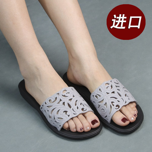Moniga原装进口女拖鞋夏季休闲时尚透气防臭轻盈炸街时尚百搭凉拖 - 封面