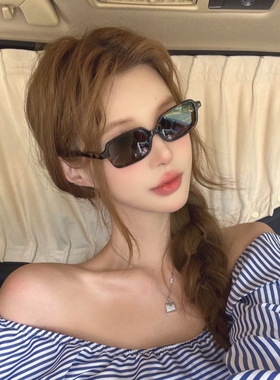 谬家书呆子防晒复古风小红书墨镜