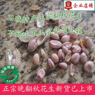 正宗石城特产农产品自种散装早晚翻秋花生休闲坚果干货小吃2000g