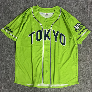 美式炸街hiphop男女宽大版开衫棒球服中长款短袖字母休闲街舞队服
