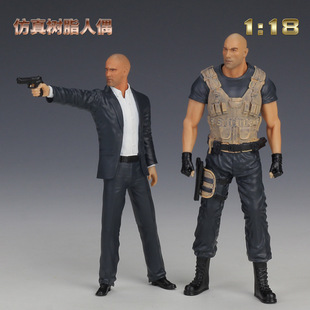 【SY112】1:18仿真人偶手办模型树脂材质车模搭配摆件玩具礼品摆